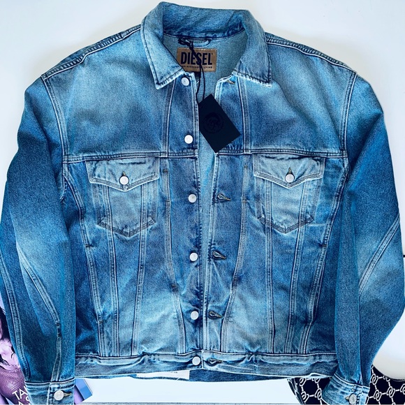 DIESEL Oversized Denim Jacket - Picture 2 of 4